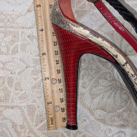 Calvin Klein snakeskin heels - Picture 10 of 10